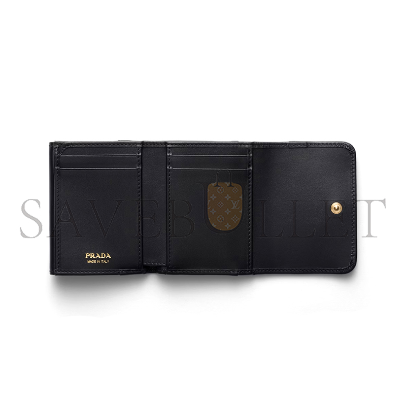 PRADA SMALL LEATHER WALLET 1MH043 (10*8.5cm) PRADA SMALL LEATHER WALLET 1MH043 (10*8.5cm)